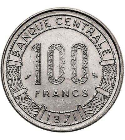 Gabon. 100 Francs 1971