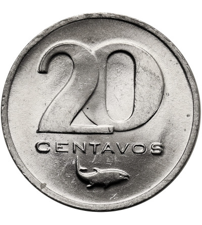 Cape Verde. 20 Centavos 1977