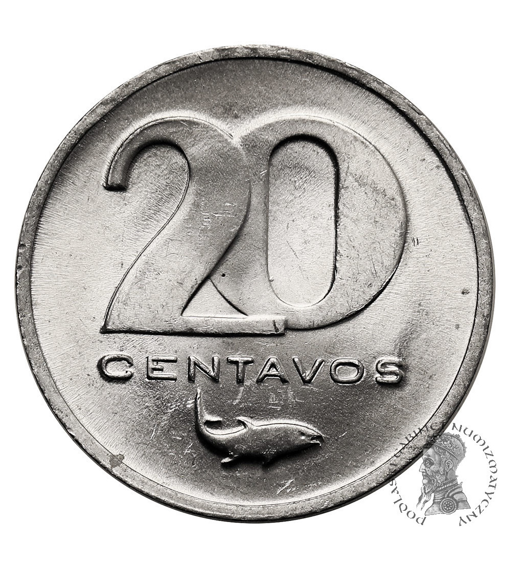 Wyspy Zielonego Przylądka. 20 centavos 1977