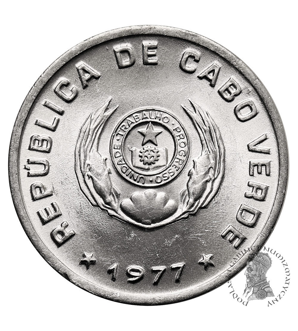 Cape Verde. 20 Centavos 1977