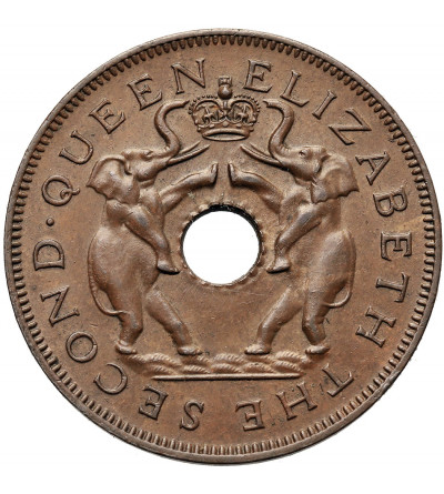 Rhodesia and Nyasaland. 1 Penny 1957