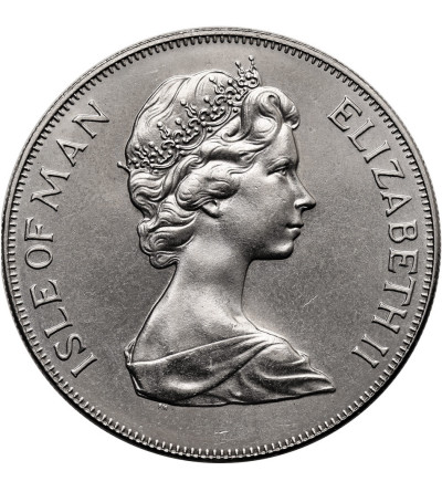 Isle of Man. 1 Crown 1978, 25th Anniversary of the Coronation of Queen Elizabeth II