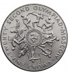 Isle of Man. 1 Crown 1980, Series: 1980 Summer Olympics, Moscow