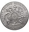 Isle of Man. 1 Crown 1980, Series: 1980 Summer Olympics, Moscow