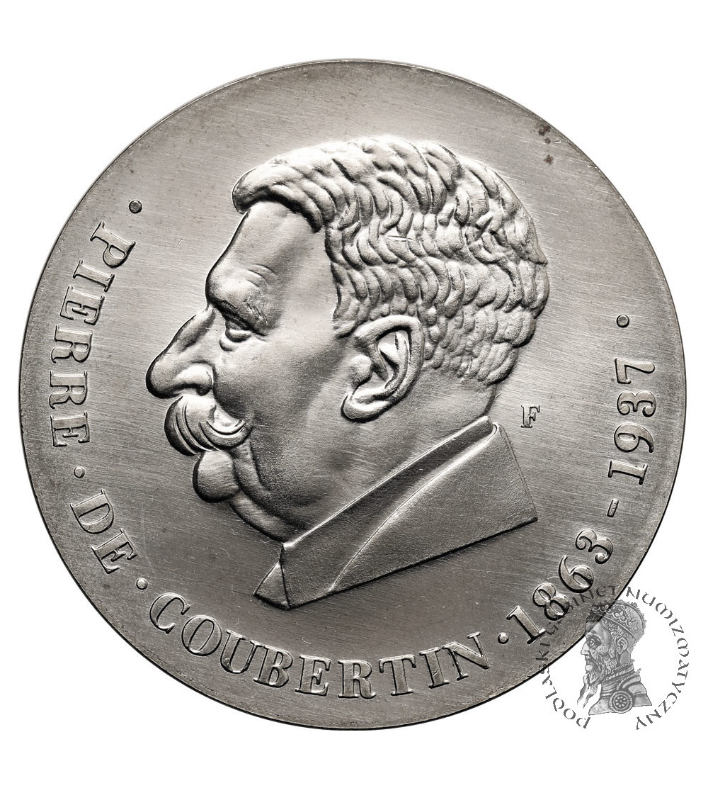 Niemcy, Republika Demokratyczna (NRD/DDR). Medal Olimpijski 1974 Pierre de Coubertin