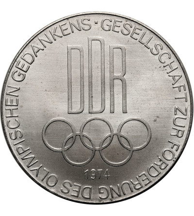 Germany, Democratic Republic (NRD/DDR). Olympic medal 1974 Pierre de Coubertin