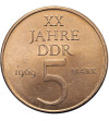 Germany, Democratic Republic (NRD/DDR). 5 Mark 1969, 20th Anniversary of the Founding of the GDR 1949-1969