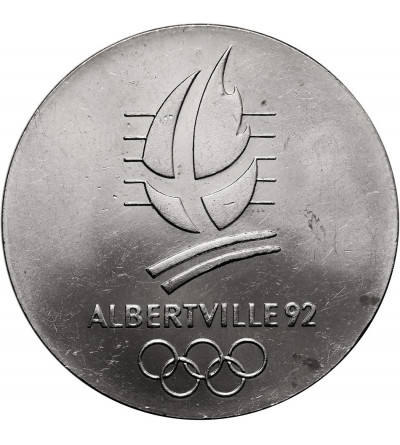 France. Medal 1992, XVI Olympic Winter Games in Albertville