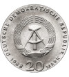 Niemcy, Republika Demokratyczna (NRD/DDR). 20 marek 1968, 150 Rocznica Urodzin Karola Marksa