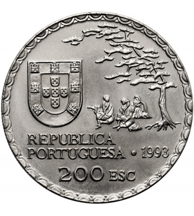 Portugal. 200 Escudos 1993, 450th Anniversary of Namban Art, Series: IV-Portuguese Discoveries