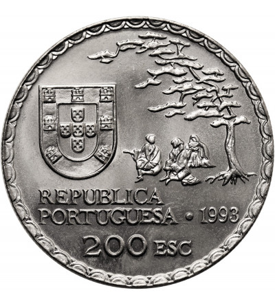 Portugal. 200 Escudos 1993, 450th Anniversary of Namban Art, Series: IV-Portuguese Discoveries