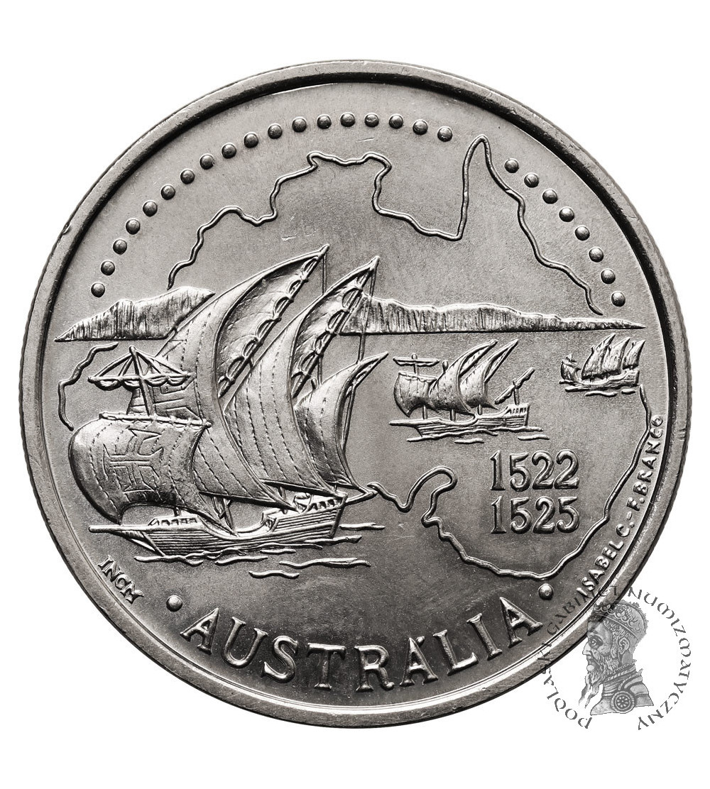 Portugal. 200 Escudos 1995, Australia, VI Series of Portuguese Discoveries