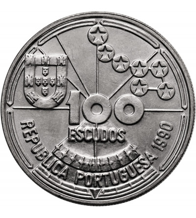 Portugal. 100 Escudos 1990, Star Navigation, II Series of Portuguese Discoveries