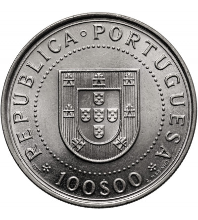 Portugalia. 100 Escudos 1990, 350 Rocznica Odzyskania Niepodległości przez Portugalię