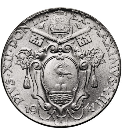 Vatican City, Pius XII 1939-1958. 2 Lire 1941, AN III