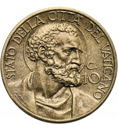 Vatican City, Pius XII 1939-1958. 10 Centesimi 1939, AN I