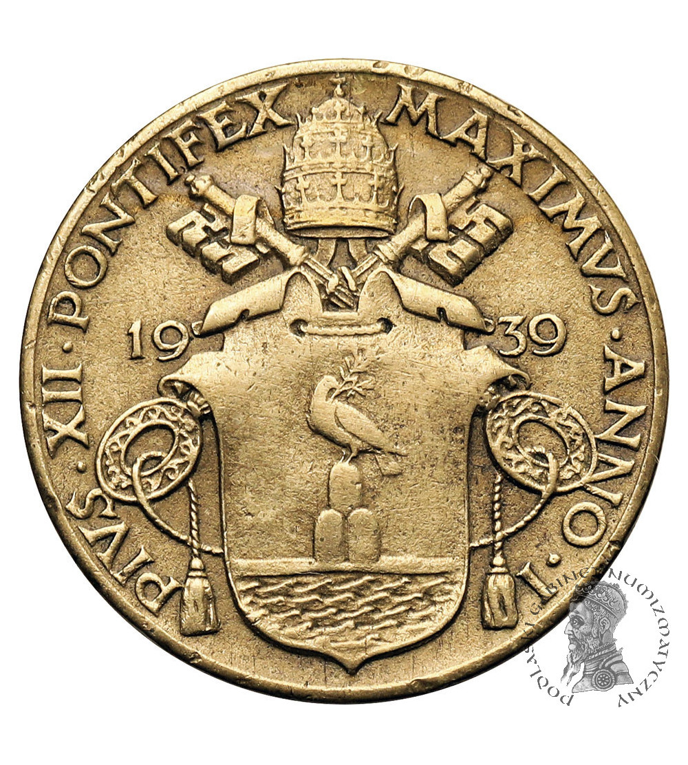 Vatican City, Pius XII 1939-1958. 5 Centesimi 1939, AN I