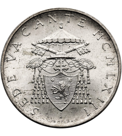 Vatican City. 500 Lire 1963 (MCMLXVIII), Sede Vacante