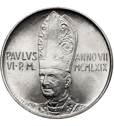 Vatican City,  Paul VI 1963-1978. 500 Lire 1969, AN VII