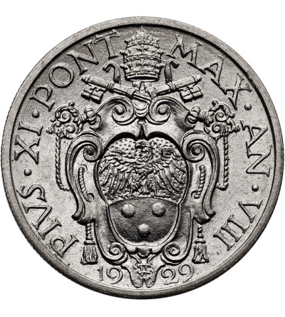 Vatican City, Pius XI 1922-1939. 20 Centesimi 1929, AN VIII