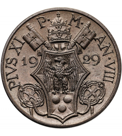 Vatican City, Pius XI 1922-1939. 10 Centesimi 1929, AN VIII