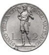 Vatican City, Pius XI 1922-1939. 2 Lire 1933-1934, AN IVB - Jubilee