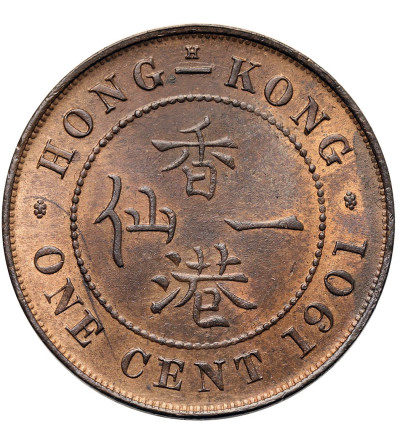 Hong Kong. 1 cent 1901 H, Wiktoria