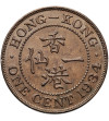 Hong Kong. 1 cent 1934, Jerzy V