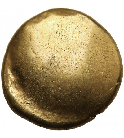 Celts, Northern Gaul. Ambiani. Gold stater circa 60-30 BC. Issue from the Gaulish War period