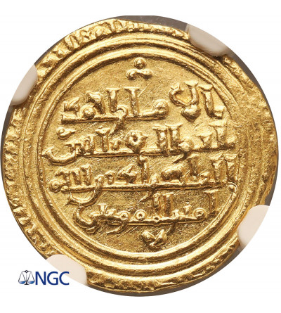 Ayyubids, (Egypt), al-'Adil Abu Bakr I, AH 592-615 / 1196-1218 AD. AV Dinar, date off flan, al-Iskandariya mint - NGC MS 63