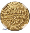 Ayyubids, (Egypt). AV Dinar AH 631 / 1234 AD, al-Qahira mint, al-'Adil Abu Bakr II AH 635-637 / 1238-1240 AD - NGC MS 63