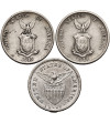 Philippines, US administration. Set: 20 Centavos 1917 S, 1944 D, 1945 D