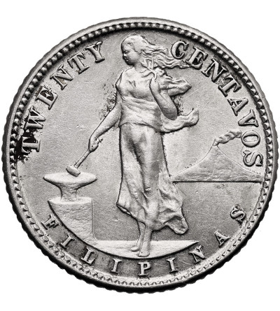 Philippines, US administration. 20 Centavos 1945 D