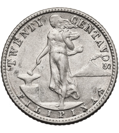 Philippines, US administration. 20 Centavos 1945 D