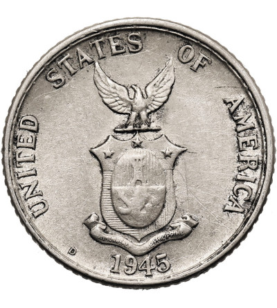 Philippines, US administration. 20 Centavos 1945 D