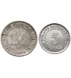 Malaya, Straits Settlements. Set: 5 & 10 Cents 1910, Edward VII