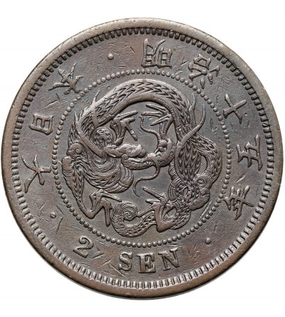 Japonia. Mutsuhito (Meiji), 1867-1912. 2 Sen, rok 15 / 1882 AD