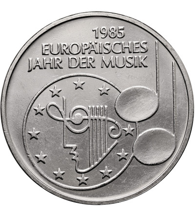 Germany, Federal Republic. 5 Mark 1985, European Year of Music