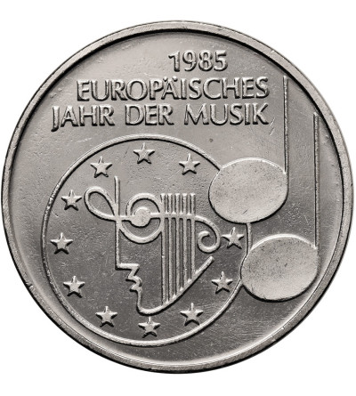 Germany, Federal Republic. 5 Mark 1985, European Year of Music