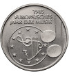 Germany, Federal Republic. 5 Mark 1985, European Year of Music