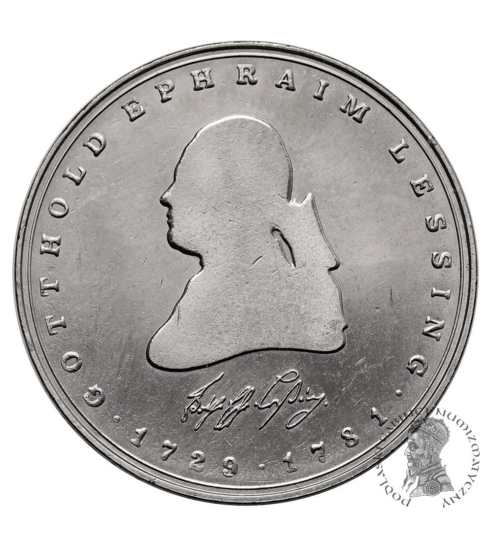 Germany, Federal Republic. 5 Mark 1981, 200th Anniversary of the Death of Gotthold Ephraim Lessing