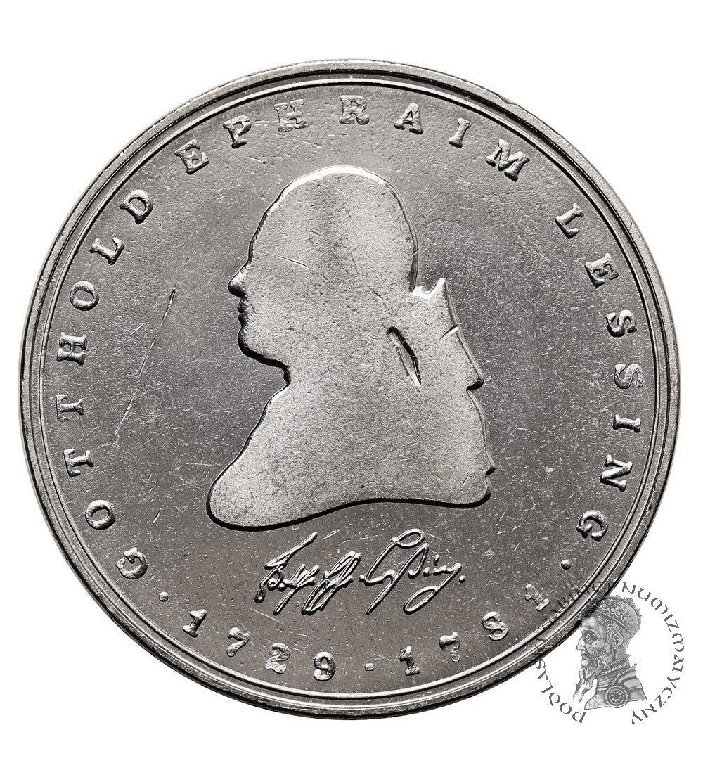 Germany, Federal Republic. 5 Mark 1981, 200th Anniversary of the Death of Gotthold Ephraim Lessing