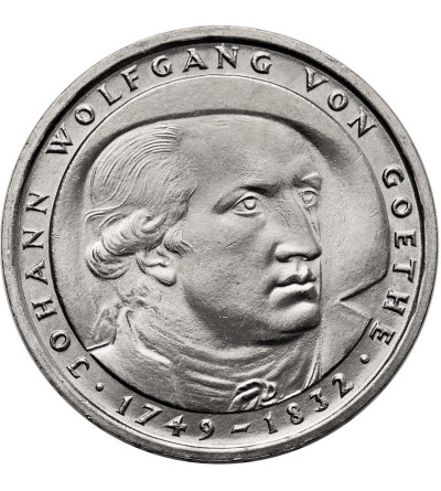 Germany, Federal Republic. 5 Mark 1982, 150th Anniversary of the Death of Johann Wolfgang von Goethe