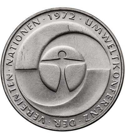 Germany, Federal Republic. 5 Mark 1982, 10th Anniversary of the UN Environmental Conference