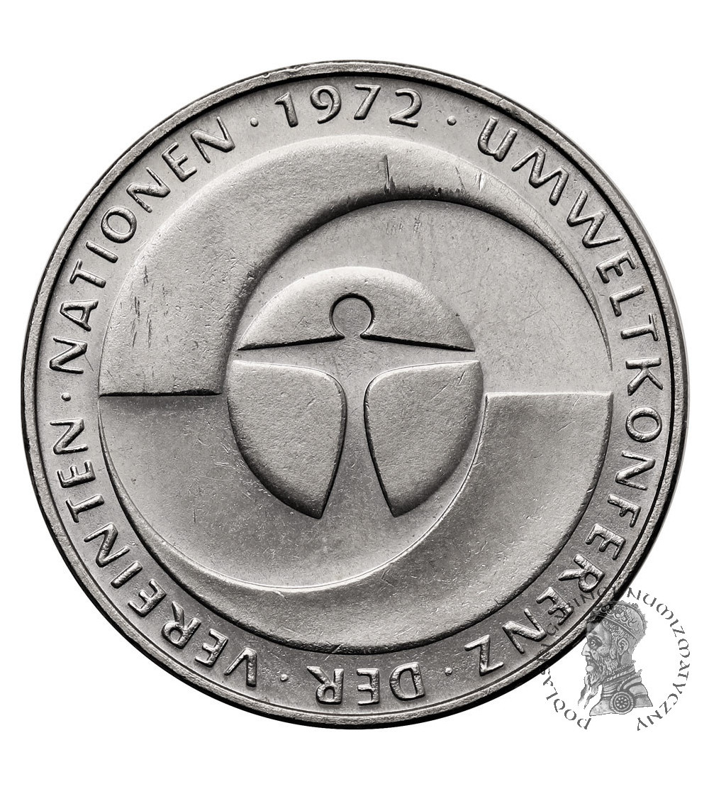 Germany, Federal Republic. 5 Mark 1982, 10th Anniversary of the UN Environmental Conference