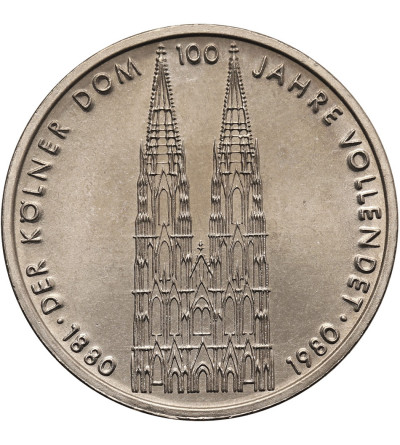 Germany, Federal Republic. 5 Mark 1980, 100th Anniversary of the completion of the Cologne Cathedral