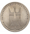 Germany, Federal Republic. 5 Mark 1980, 100th Anniversary of the completion of the Cologne Cathedral