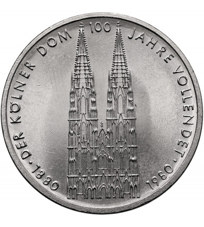 Germany, Federal Republic. 5 Mark 1980, 100th Anniversary of the completion of the Cologne Cathedral