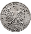 Germany, Federal Republic. 5 Mark 1983, 500th Anniversary of Martin Luther's Birthday