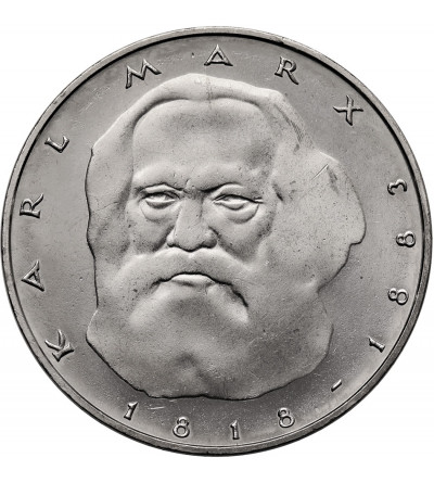 Germany, Federal Republic. 5 Mark 1983, 100th Anniversary of the Death of Karl Marx